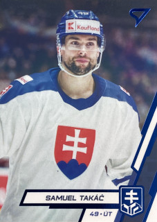 2023 Hokejové Slovensko BLUE #43 Samuel Takáč