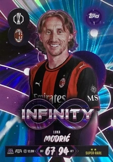 2026/27 Match Attax UCC #001 Luka Modrič - INFINITY [AC Milan]