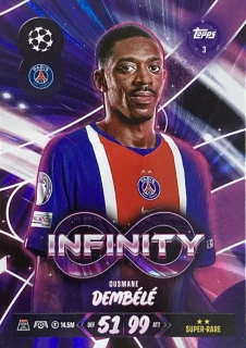 2026/27 Match Attax UCC #003 Ousmane Dembélé - INFINITY [Paris Saint-Germain]