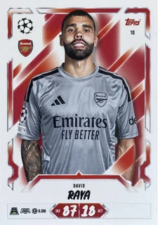 2026/27 Match Attax UCC #010 David Raya [Arsenal]