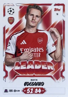 2026/27 Match Attax UCC #016 Martin Ødegaard - LEADER [Arsenal]
