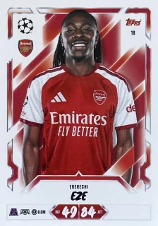 2026/27 Match Attax UCC #018 Eberechi Eze [Arsenal]