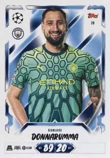 2026/27 Match Attax UCC #028 Gianluigi Donnarumma [Manchester City]