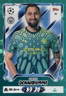 2026/27 Match Attax UCC #028 Gianluigi Donnarumma - GREEN [Manchester City]