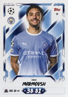 2026/27 Match Attax UCC #039 Omar Marmoush [Manchester City]