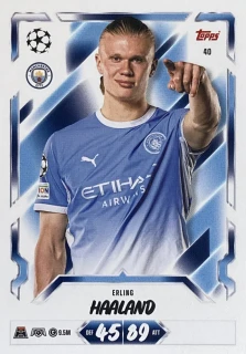 2026/27 Match Attax UCC #040 Erling Haaland [Manchester City]