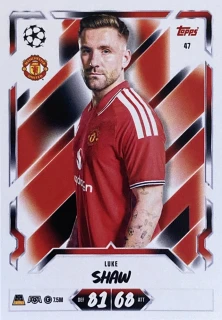 2026/27 Match Attax UCC #047 Luke Shaw [Manchester United]