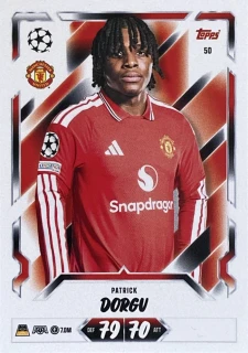 2026/27 Match Attax UCC #050 Patrick Dorgu [Manchester United]