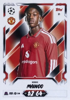 2026/27 Match Attax UCC #051 Kobbie Mainoo [Manchester United]
