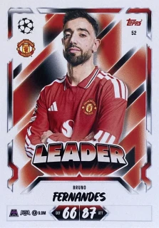 2026/27 Match Attax UCC #052 Bruno Fernandes - LEADER [Manchester United]