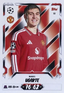 2026/27 Match Attax UCC #053 Manuel Ugarte [Manchester United]