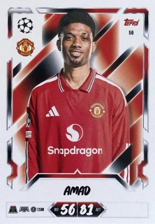 2026/27 Match Attax UCC #056 Amad [Manchester United]
