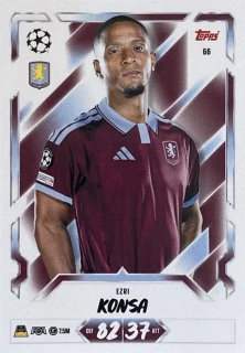 2026/27 Match Attax UCC #066 Ezri Konsa [Aston Villa]