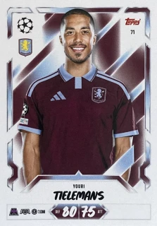 2026/27 Match Attax UCC #071 Youri Tielemans [Aston Villa]