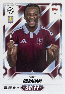 2026/27 Match Attax UCC #074 Tammy Abraham [Aston Villa]
