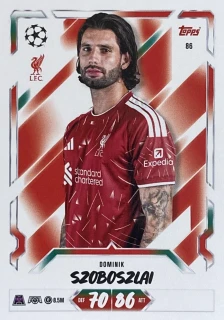 2026/27 Match Attax UCC #086 Dominik Szoboszlai [Liverpool]