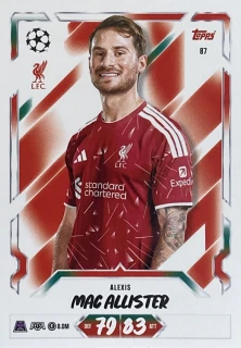 2026/27 Match Attax UCC #087 Alexis Mac Allister [Liverpool]