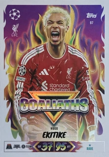2026/27 Match Attax UCC #097 Hugo Ekitike - GOALIATHS [Liverpool]