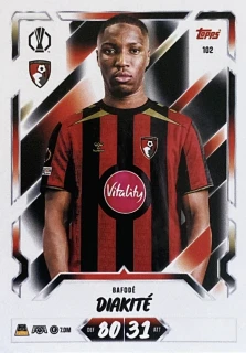 2026/27 Match Attax UCC #102 Bafodé Diakité [AFC Bournemouth]