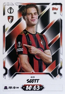 2026/27 Match Attax UCC #105 Alex Scott [AFC Bournemouth]