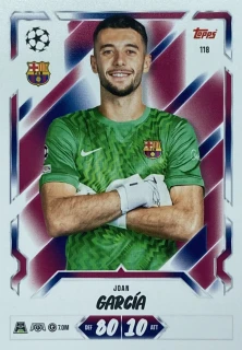 2026/27 Match Attax UCC #118 Joan García [FC Barcelona]