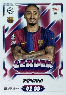 2026/27 Match Attax UCC #130 Raphinha - LEADER [FC Barcelona]