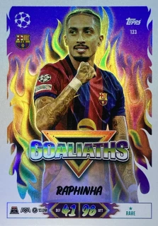 2026/27 Match Attax UCC #133 Raphinha - GOALIATHS [FC Barcelona]