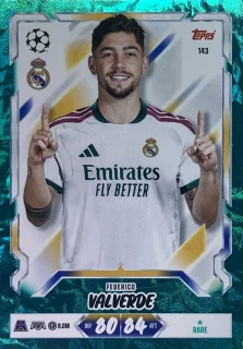 2026/27 Match Attax UCC #143 Federico Valverde - GREEN [Real Madrid CF]