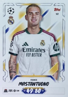 2026/27 Match Attax UCC #147 Franco Mastantuono [Real Madrid CF]
