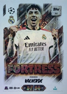 2026/27 Match Attax UCC #152 Federico Valverde - FORTRESS [Real Madrid CF]