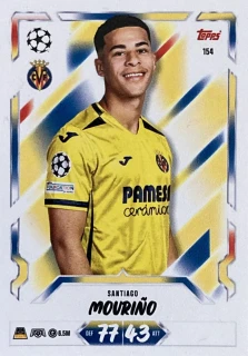 2026/27 Match Attax UCC #154 Santiago Mouriño [Villarreal CF]