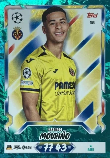 2026/27 Match Attax UCC #154 Santiago Mouriño - GREEN [Villarreal CF]