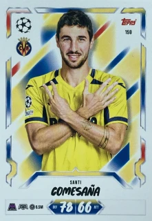 2026/27 Match Attax UCC #159 Santi Comesaña [Villarreal CF]