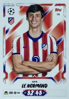 2026/27 Match Attax UCC #174 Robin Le Normand [Atlético de Madrid]