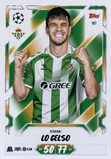 2026/27 Match Attax UCC #197 Giovani Lo Celso [Real Betis Balompié]