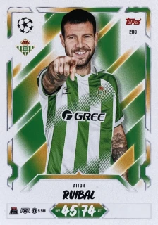 2026/27 Match Attax UCC #200 Aitor Ruibal [Real Betis Balompié]