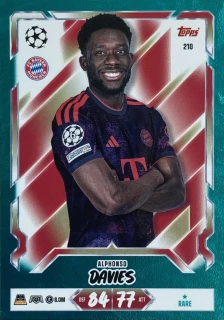 2026/27 Match Attax UCC #210 Alphonso Davies - GREEN [FC Bayern München]