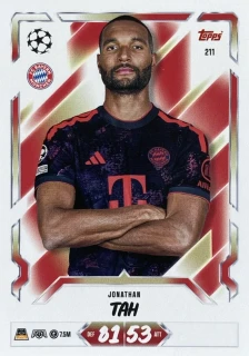 2026/27 Match Attax UCC #211 Jonathan Tah [FC Bayern München]