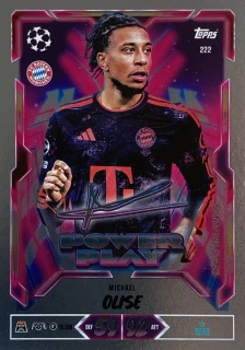 2026/27 Match Attax UCC #222 Michael Olise - POWER PLAY SIGNATURE STYLE [FC Bayern München]