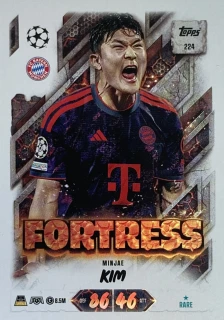 2026/27 Match Attax UCC #224 Minjae Kim - FORTRESS [FC Bayern München]