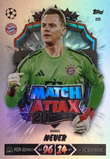 2026/27 Match Attax UCC #225 Manuel Neuer - 20TH ANNIVERSARY LIMITED EDITION [FC Bayern München]