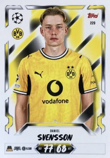 2026/27 Match Attax UCC #229 Daniel Svensson [Borussia Dortmund]