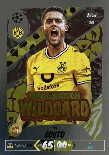 2026/27 Match Attax UCC #239 Yan Couto - MAN OT THE MATCH WILDCARD [Borussia Dortmund]