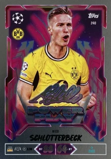 2026/27 Match Attax UCC #240 Nico Schlotterbeck - POWER PLAY SIGNATURE STYLE [Borussia Dortmund]