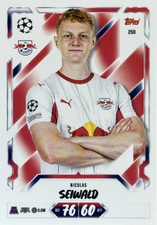2026/27 Match Attax UCC #250 Nicolas Seiwald [RB Leipzig]