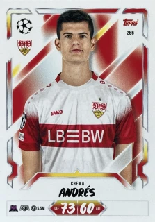 2026/27 Match Attax UCC #266 Chema Andrés [VfB Stuttgart]