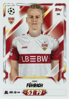 2026/27 Match Attax UCC #269 Chris Führich [VfB Stuttgart]