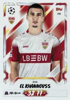 2026/27 Match Attax UCC #270 Bilal El Khannouss [VfB Stuttgart]