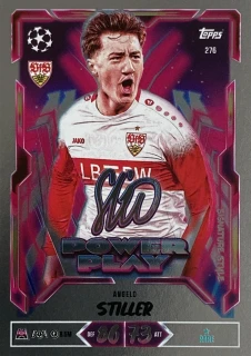 2026/27 Match Attax UCC #276 Angelo Stiller - POWER PLAY SIGNATURE STYLE [VfB Stuttgart]