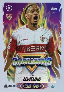 2026/27 Match Attax UCC #277 Jamie Leweling - GOALIATHS [VfB Stuttgart]